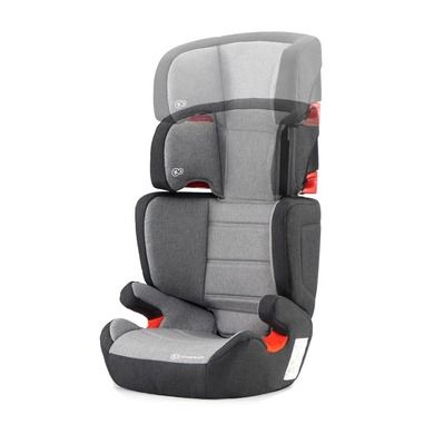 Kinderkraft, Junior Fix, fotelik samochodowy, 15-36 kg, black, gray