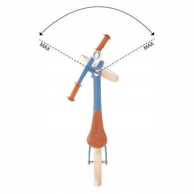 Kinderkraft, Magnesium Fly Plus, rowerek biegowy, blue sapphire