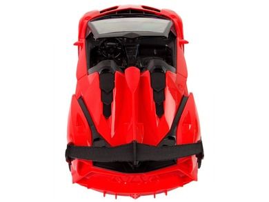 Lean Toys, auto sportowe, pojazd zdalnie sterowany, czerwony, 1:18