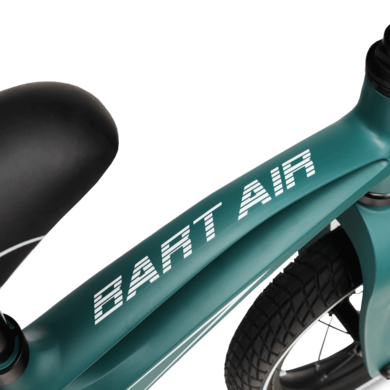 Lionelo, Bart Air, rowerek biegowy, kask gratis, Forest Green