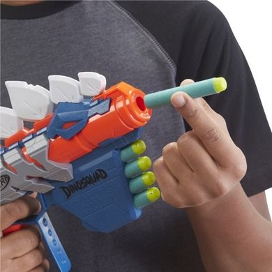 Nerf Dinosquad, Stego-Smash, wyrzutnia i 5 strzałek