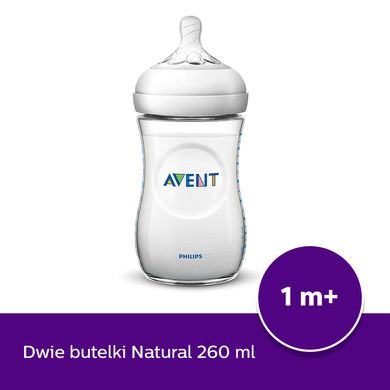 Philips Avent, Natural 2.0, butelki dla niemowląt, zestaw startowy, 4 szt.
