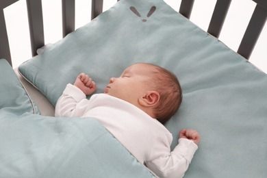 Piapimo, SleepSweet, 2-częściowy komplet pościeli dwustronnej z wypełnieniem, zielony, szary, 80-100 cm