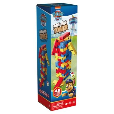 Psi Patrol, Jumbling Tower, drewniana wieża, gra zręcznościowa