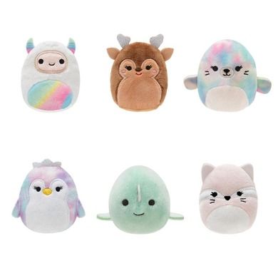 Squishville By Squishmallows, Arctic Squad, Maskotki, 6 Szt. - Smyk.com