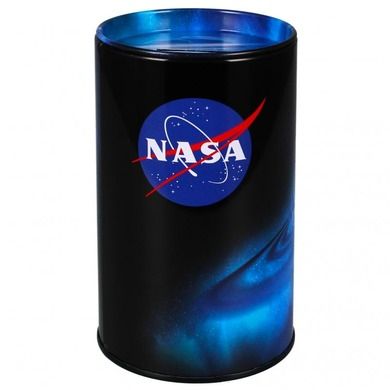 Starpak, NASA, skarbonka metalowa, okrągła