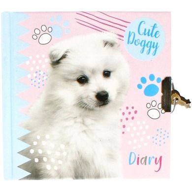 Starpak, pamiętnik zamykany, cuties pieski