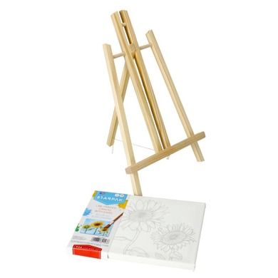 Starpak, podobrazie z nadrukiem i sztalugą, 18-24 cm