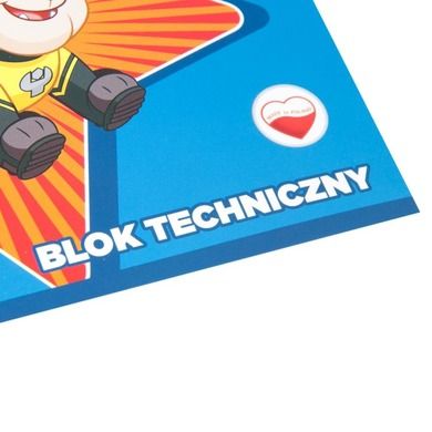 Starpak, Psi Patrol, blok techniczny A4, 10k, 1 szt.
