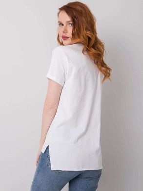 T-shirt damski, biały, H&B