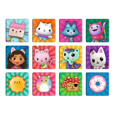 Trefl, Koci Domek Gabi, puzzle 2w1 + memos