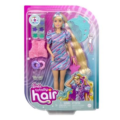 Barbie, Totally Hair, Gwiazdki, lalka z akcesoriami