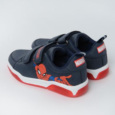 Cool Club, Buty sportowe chłopięce, granatowe, świecąca podeszwa, Spider-Man