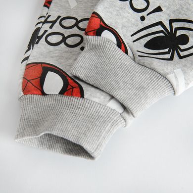 Cool Club, Dres chłopięcy, szary melanż, Spider-Man