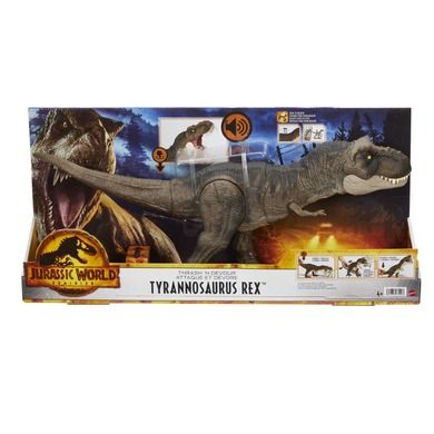 Jurassic World, Tyranozaur - Niszcz i pożeraj, figurka z dźwiękiem