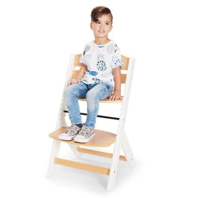 Kinderkraft, Enock, krzesełko do karmienia z poduszką, 3w1, grey