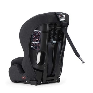 Kinderkraft, Safety-Fix, fotelik samochodowy, 9-36 kg, czarny