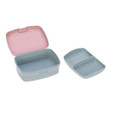 Lassig, About Friends, Szynszyla, zestaw na lunch: lunchbox + tritanowa butelka, 460 ml