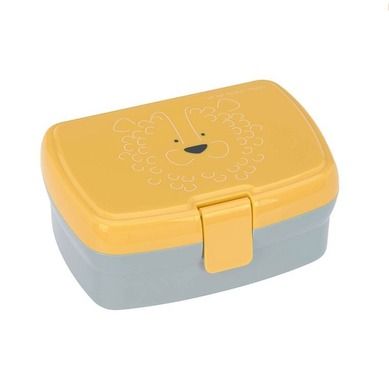 Lassig, About Friends, zestaw, lunchbox + tritanowa butelka - bidon, żyrafa, 460 ml