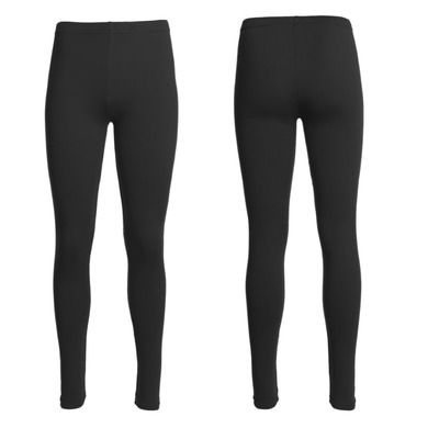 Legginsy damskie, czarne, zestaw, 2 szt., Moraj