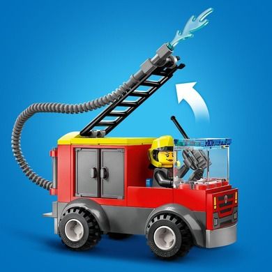 LEGO City, Remiza strażacka i wóz strażacki, 60375