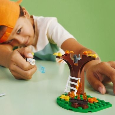 LEGO City, Wóz strażacki 4-4 - misja ratunkowa, 60393