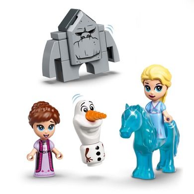 LEGO Disney Princess, Książka z przygodami Elsy i Nokka, 43189
