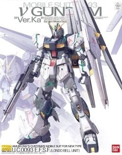 Gundam, Nu Gundam Ver.Ka, figurka do złożenia, Master Grade, 1:100