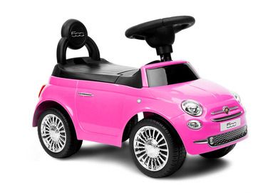 Toyz, Fiat 500, jeździk, pink