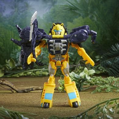 Transformers, Rise of the Beasts, Beast Combiner, Bumblebee i Snarlsaber, figurki, 13 cm, 2 szt.