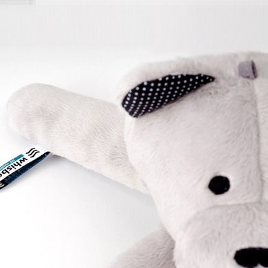 Whisbear - Szumiący Miś Soft, maskotka szumiąca z czujnikiem płaczu, cytryna