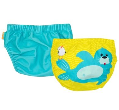 Zoocchini, Foczka, pieluszka kąpielowa, 12-24 miesiące, 2 szt.