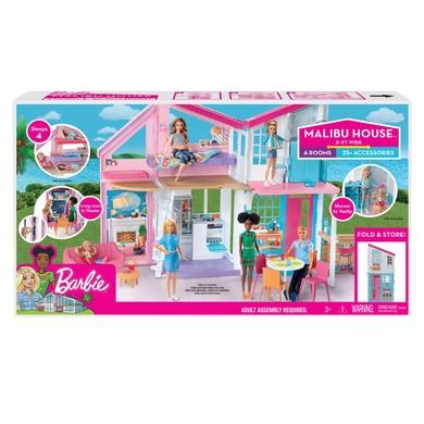Barbie, Dom w Malibu, zestaw do zabawy bez lalek