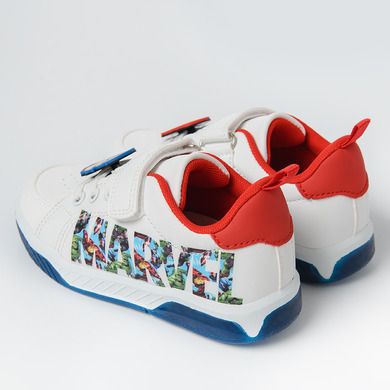 Cool Club, Buty sportowe chłopięce, białe, świecąca podeszwa, Marvel Super Heroes