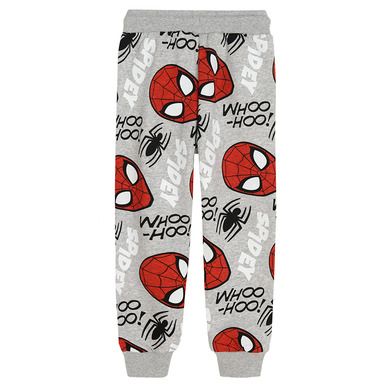Cool Club, Dres chłopięcy, szary melanż, Spider-Man