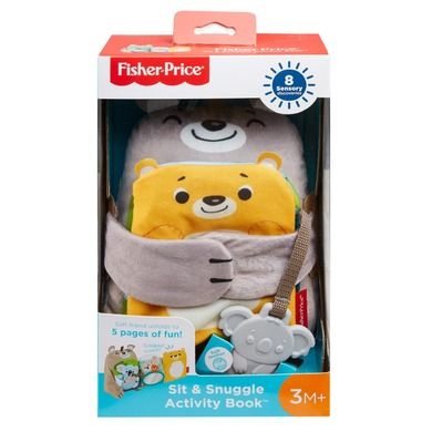Fisher-Price, Miękkie zwierzątka, książeczka aktywizująca, zabawka niemowlęca