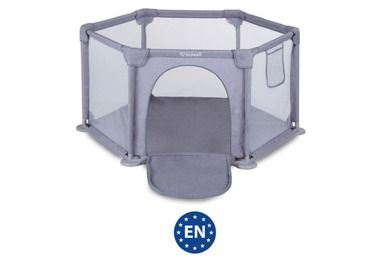 Kidwell, Fanko, kojec, gray, 120-120 cm