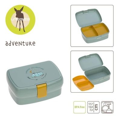 Lassig, Adventure Bus, lunchbox z wkładką