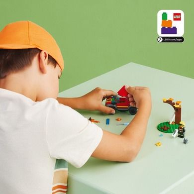 LEGO City, Wóz strażacki 4-4 - misja ratunkowa, 60393