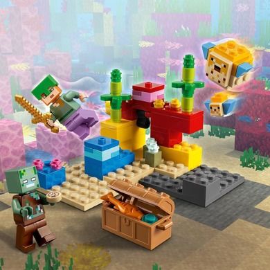 LEGO Minecraft, Rafa koralowa, 21164