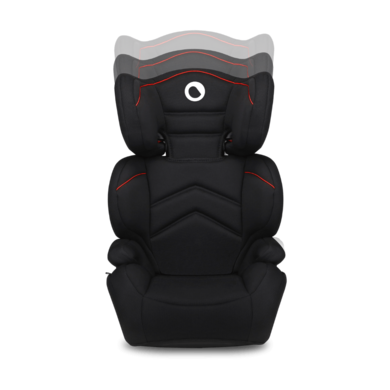 Lionelo, Lars, fotelik samochodowy, 15-36 kg, Sporty Black