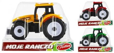 Mega Creative, Moje ranczo, Traktor, pojazd, 10 cm