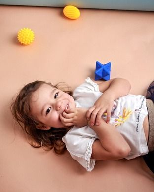 Mom's Care, Sensorky, piłeczki do masażu, piłeczki sensoryczne, 6 szt.