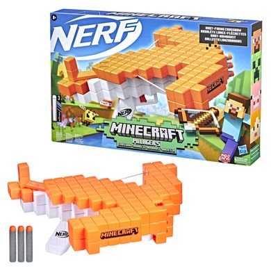 Nerf Minecraft, Pillagers Crossbow, wyrzutnia i 3 strzałki