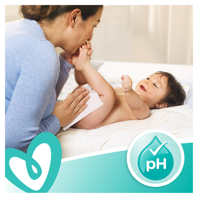 Pampers, Sensitive, chusteczki nawilżane dla niemowląt, 3-52 szt.