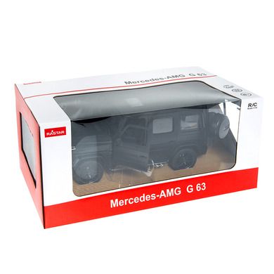 Rastar, Mercedes-Benz AMG G63, pojazd zdalnie sterowany, czarny, 1:14