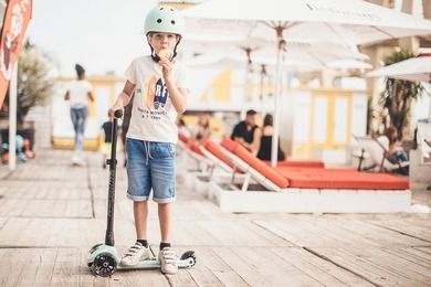 Scoot & Ride, kask S-M dla dzieci, Kiwi