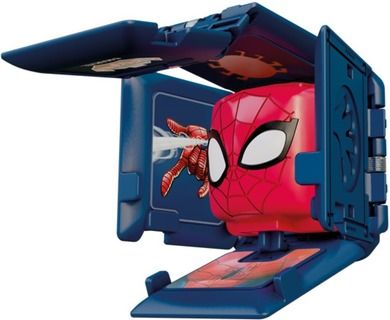 Spider-Man, Battle Cube, Morales vs Rhino, figurki