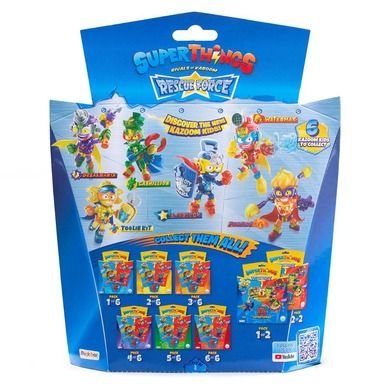 SuperThings, Rescue Force, figurki, 10 szt.