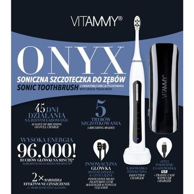Vitammy, Onyx, szczoteczka soniczna